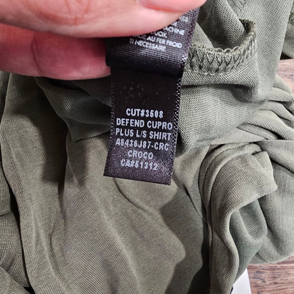 Koral Defend Cupro Plus Long Sleeve Shirt In Green New sz M - Picture 4 of 12